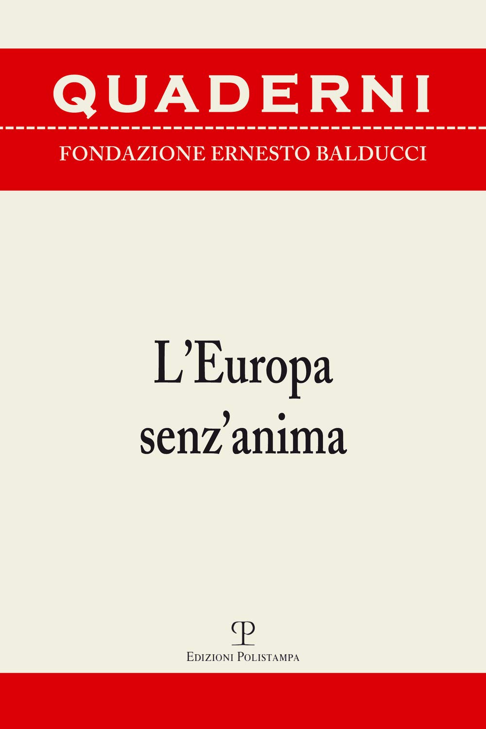 Product Image: L'Europa senz'anima