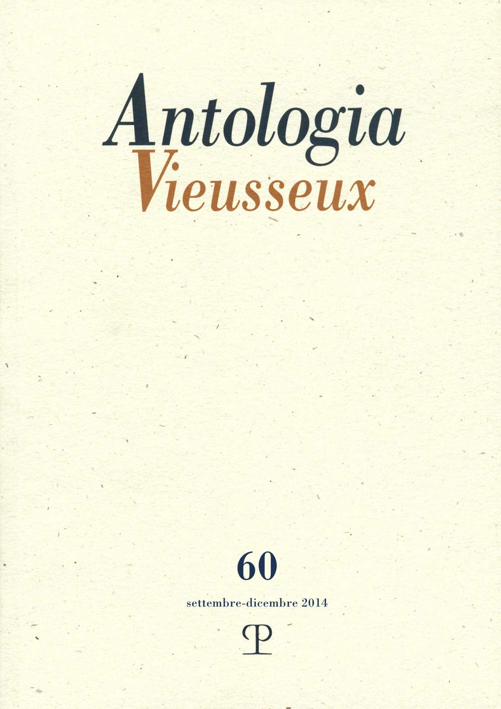 Product Image: Antologia Vieusseux (2014)
