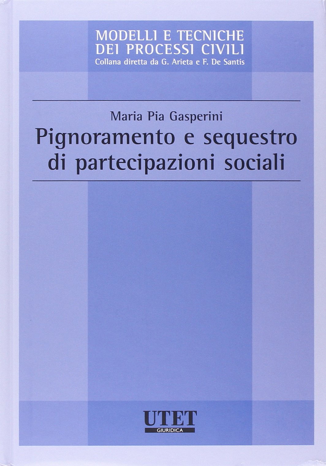 Pignoramento e sequestro di partecipazioni sociali (Modelli e tecniche dei processi civili) Law