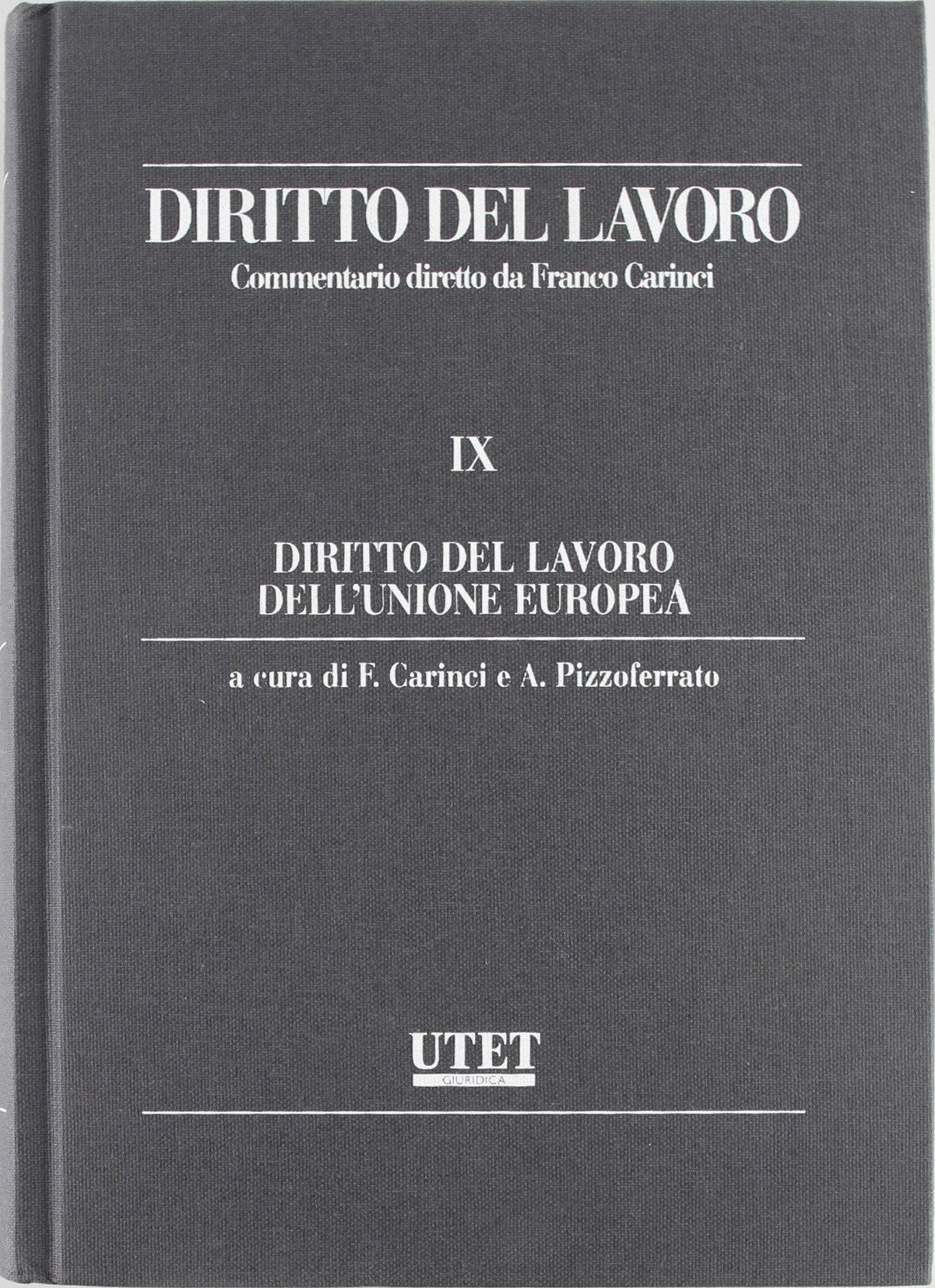 Diritto del lavoro dell'Unione Europea book