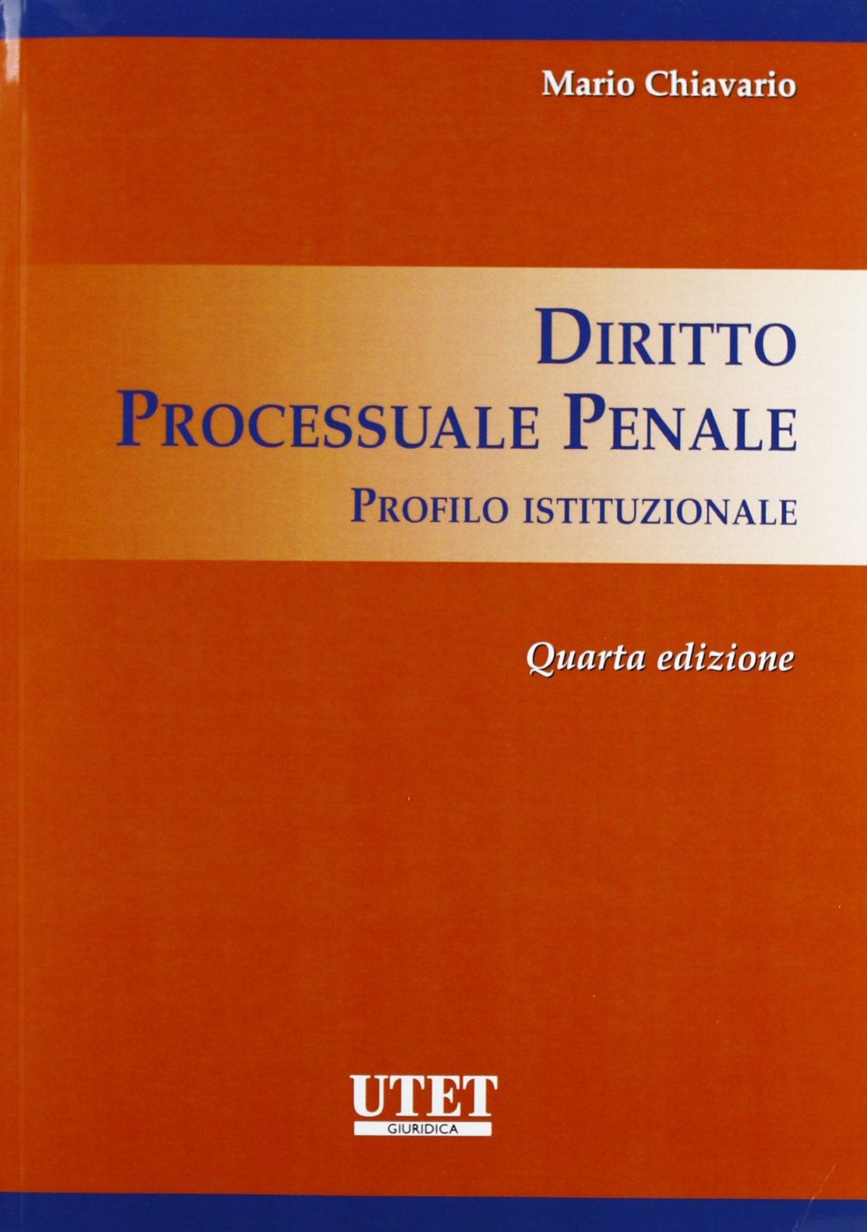 Diritto processuale penale. Profilo istituzionale (Manuali professionali) Law