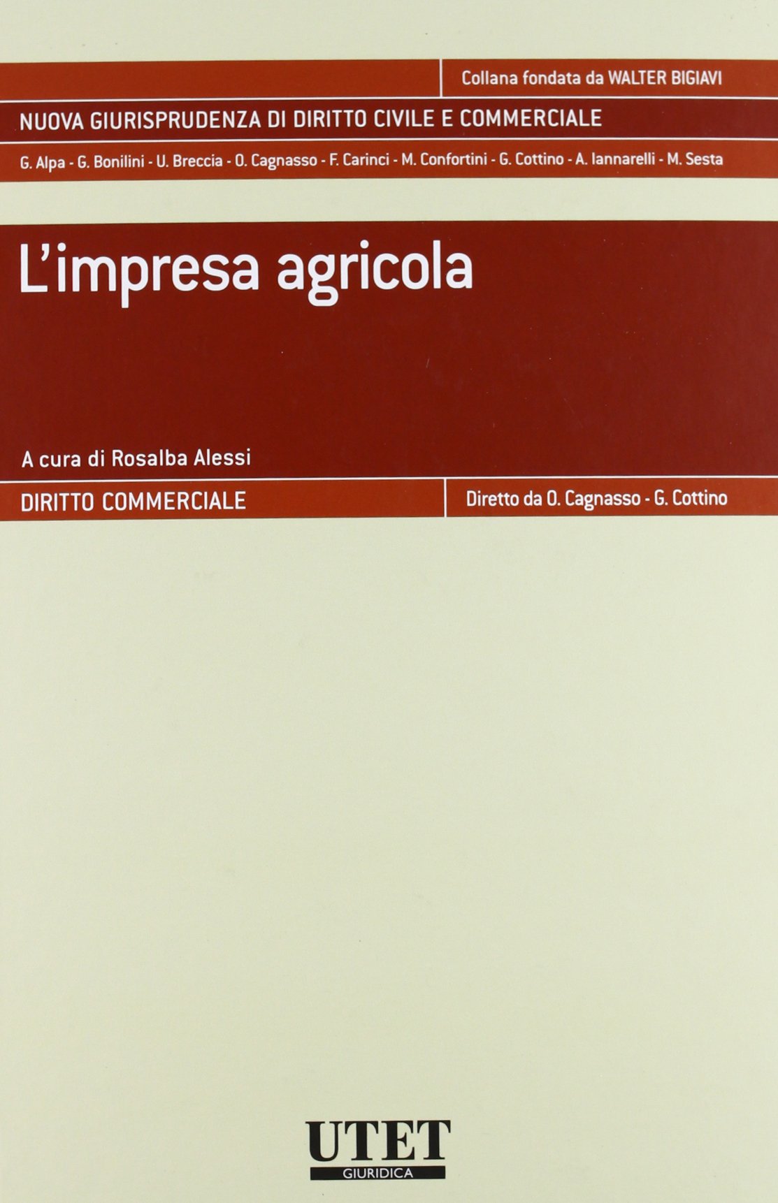 L'impresa agricola (Nuova giurisprudenza dir. civile e comm.) Law