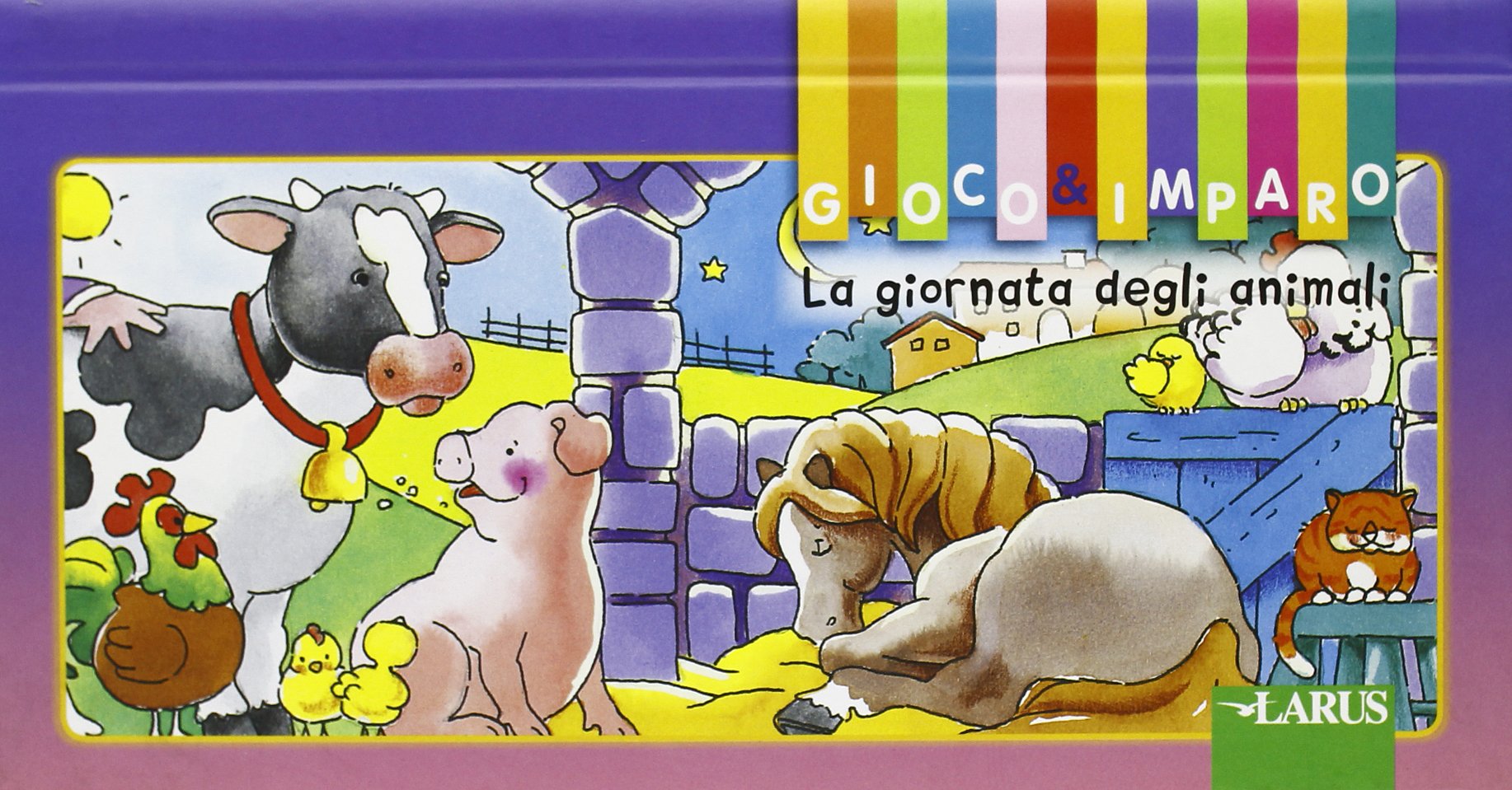 La giornata degli animali. Gioco e imparo. Ediz. illustrata book