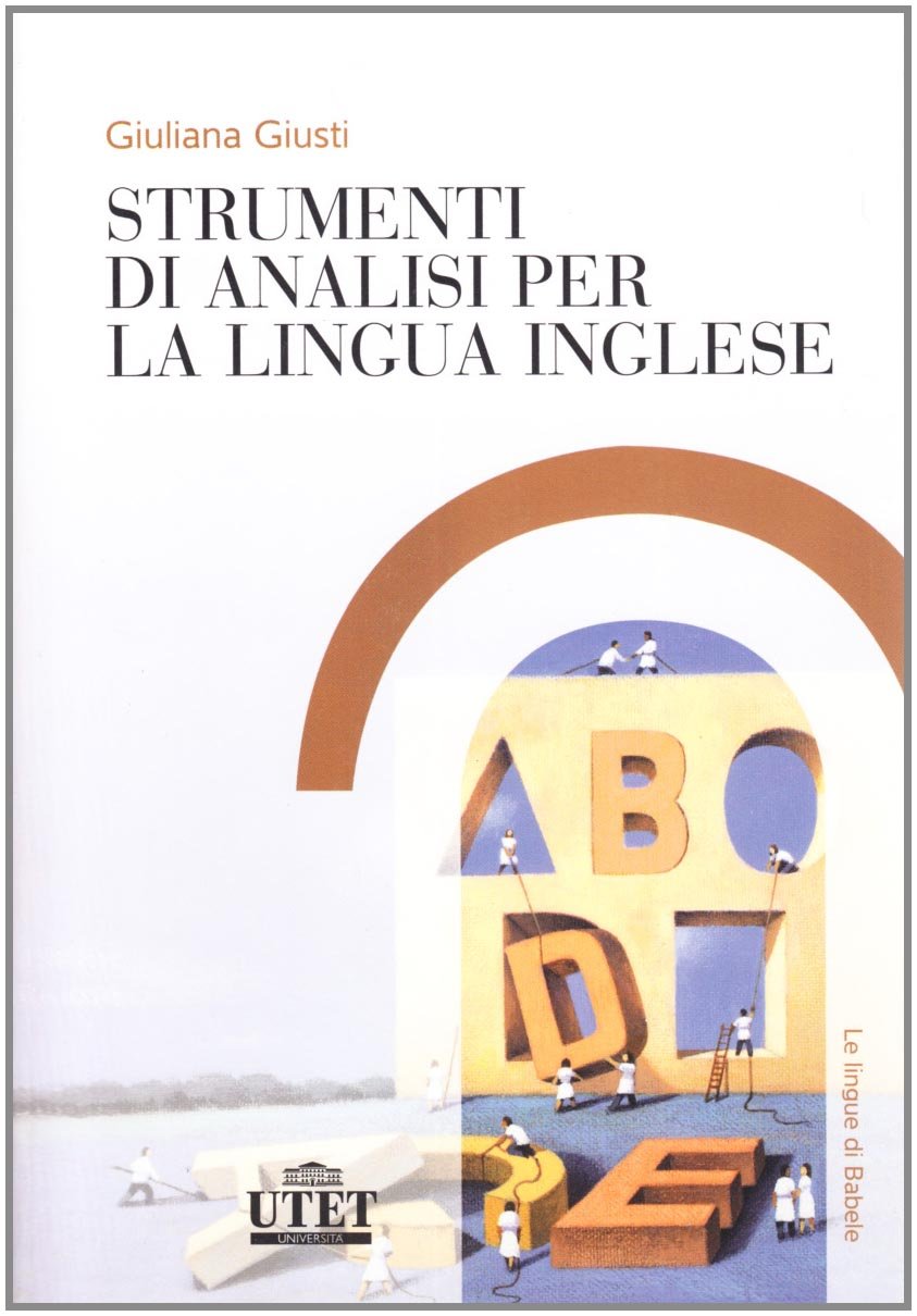 Strumenti di analisi per la lingua inglese book