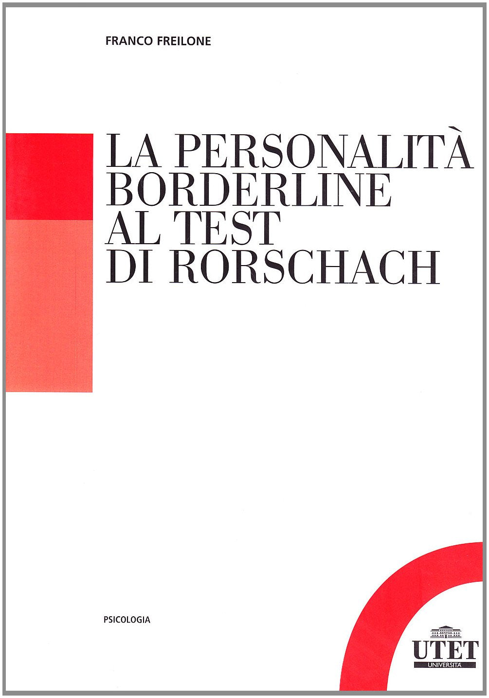 La personalità borderline al test di Rorschach book