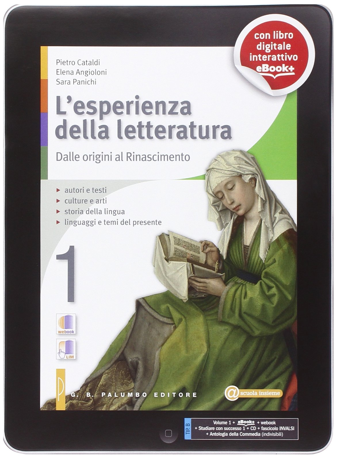 L'esperienza della letteratura. Per le Scuole superiori. Con e-book. Con espansione online. Dalle origini al Rinascimento-Studiare con successo-INVALSI-Commedia (Vol. 1) Study Guides