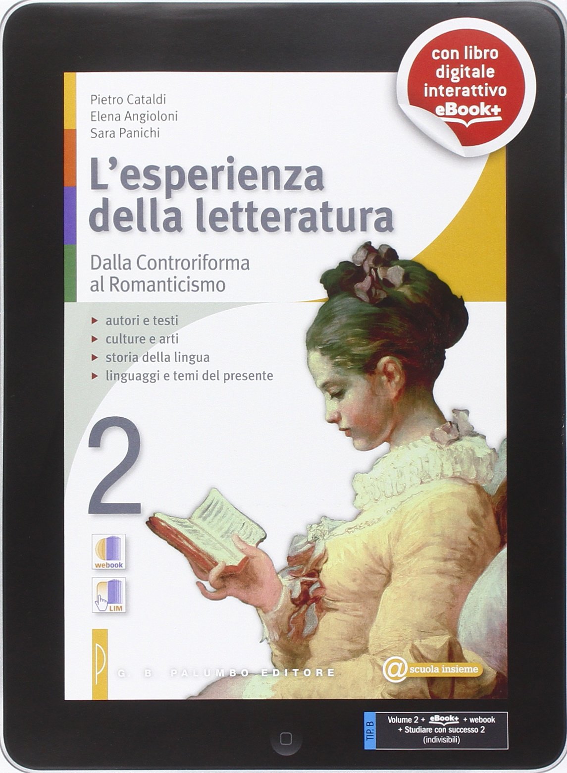 L'esperienza della letteratura. Per le Scuole superiori. Con e-book. Con espansione online. Dalla controriforma al romanticismo-Studiare con successo (Vol. 2) book