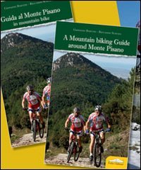 Guida al monte Pisano in mountain bike book