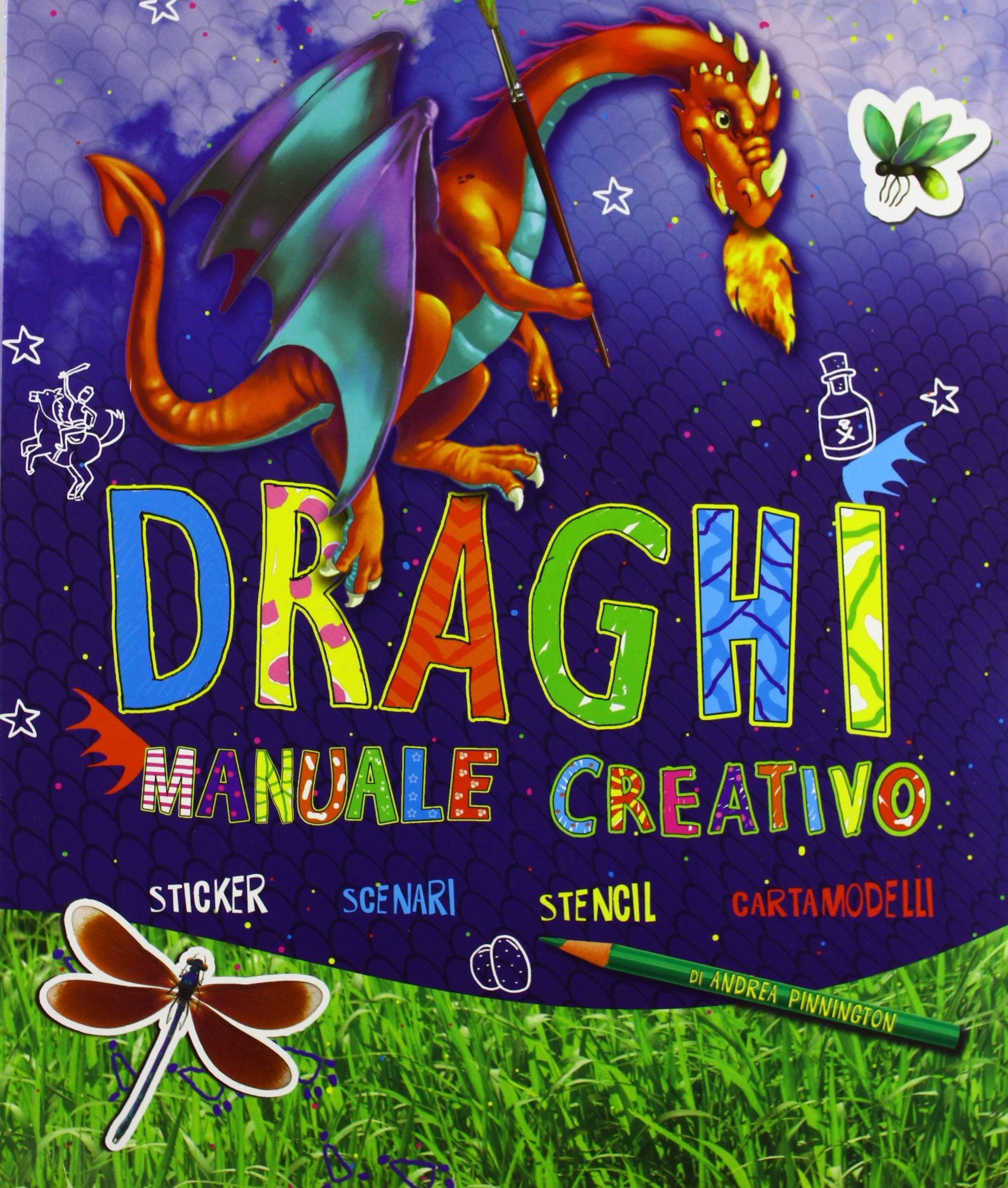 Draghi. Manuale creativo. Ediz. illustrata book