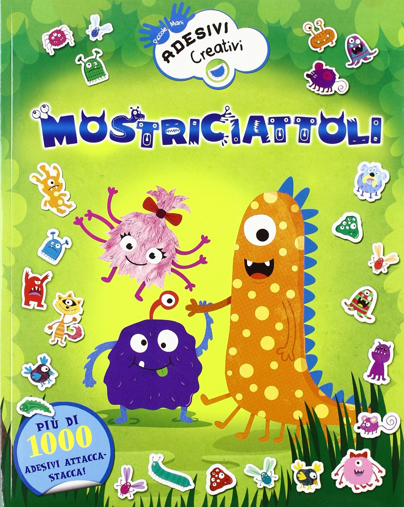 Mostriciattoli. Adesivi creativi. Ediz. illustrata book