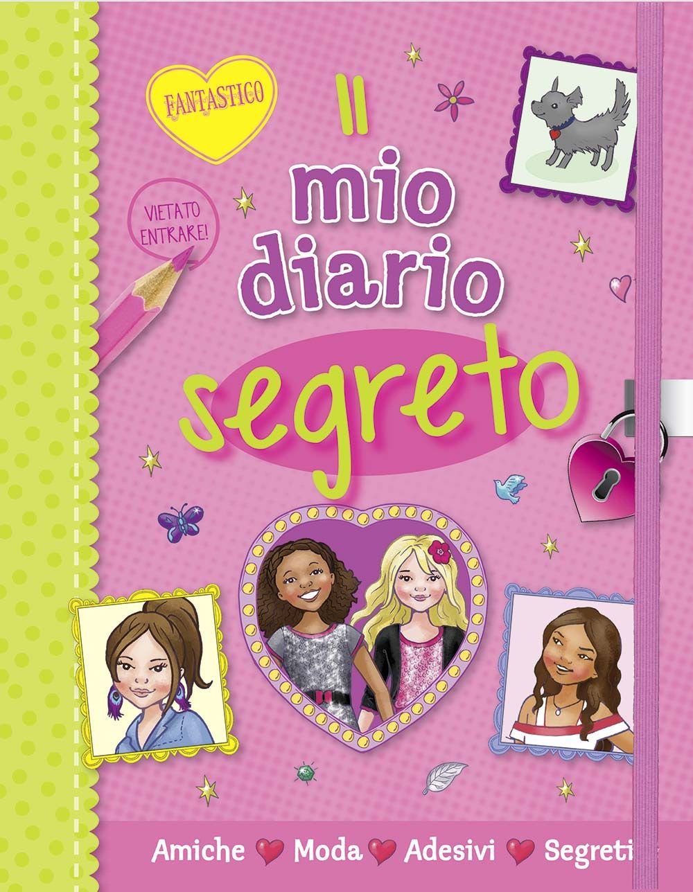 Il mio diario segreto. Con adesivi. Ediz. illustrata book