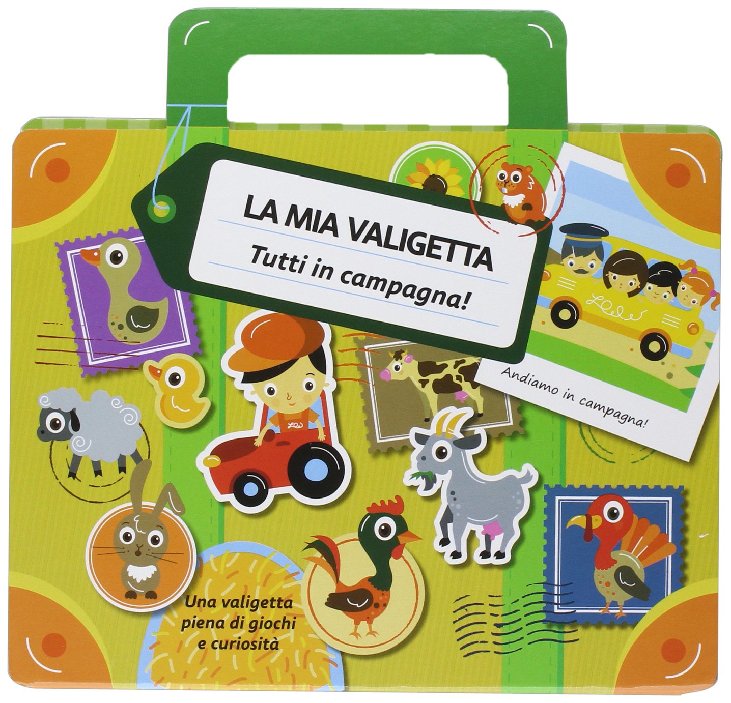 Tutti in campagna! La mia valigetta. Ediz. illustrata book