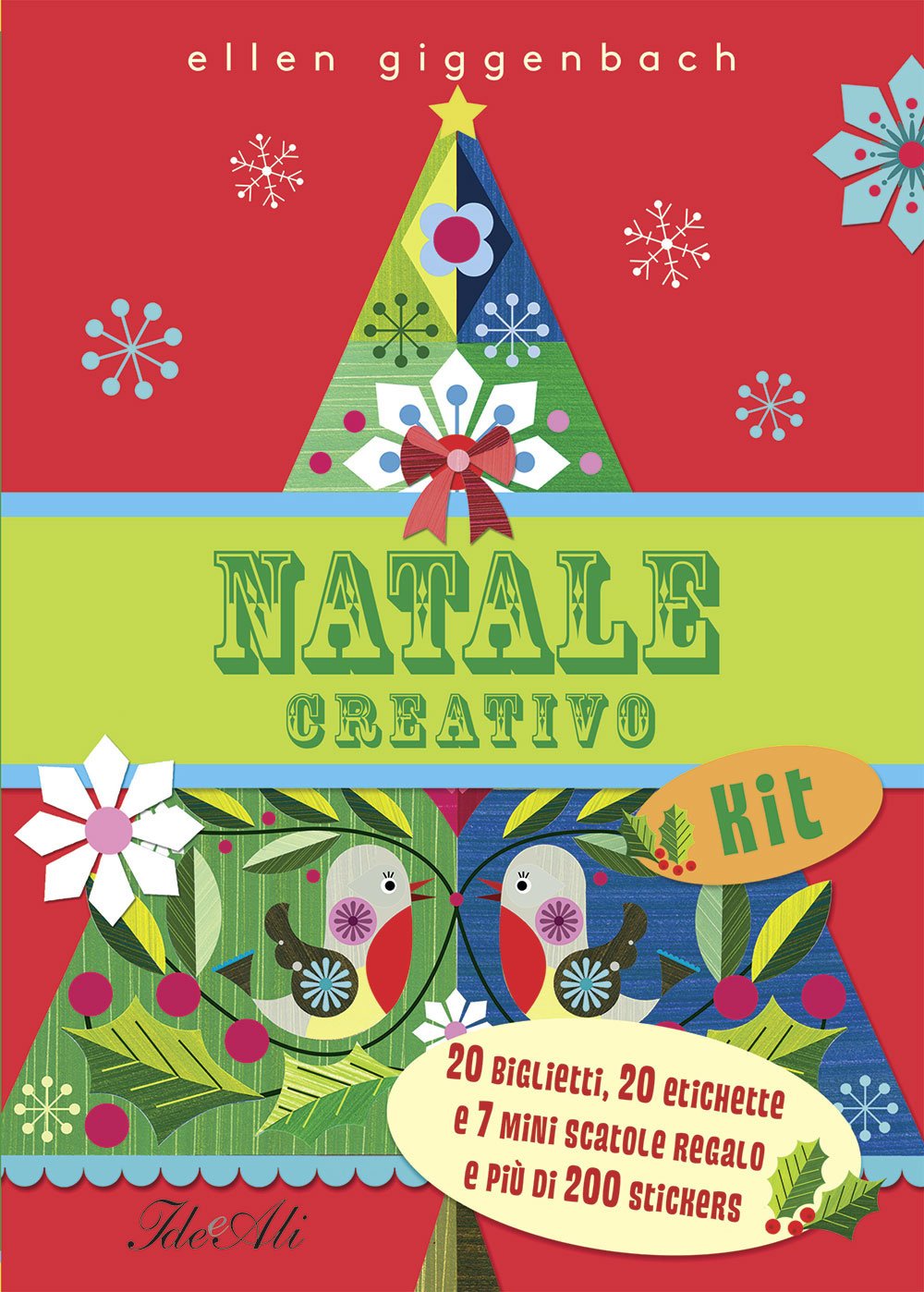 Natale creativo kit. Ediz. illustrata. Con Adesivi book