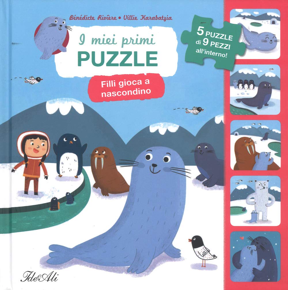 Filli gioca a nascondino. I miei primi puzzle. Ediz. a colori book