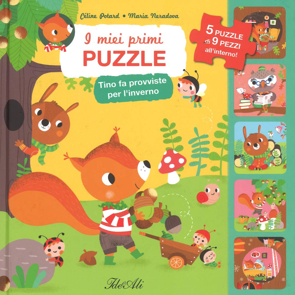 Tino fa provviste per l'inverno. I miei primi puzzle (Libri gioco) Novels & Short Stories