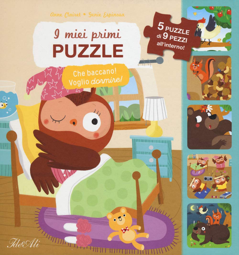 Che baccano! Voglio dormire! I miei primi puzzle. Ediz. a colori (Libri gioco) Novels & Short Stories