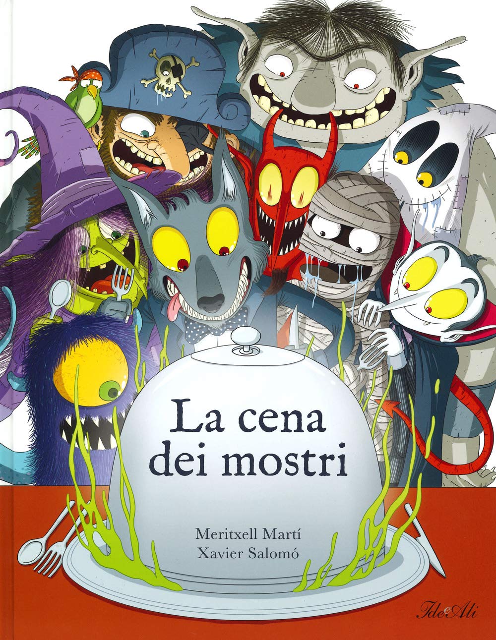 La cena dei mostri. Ediz. a colori book