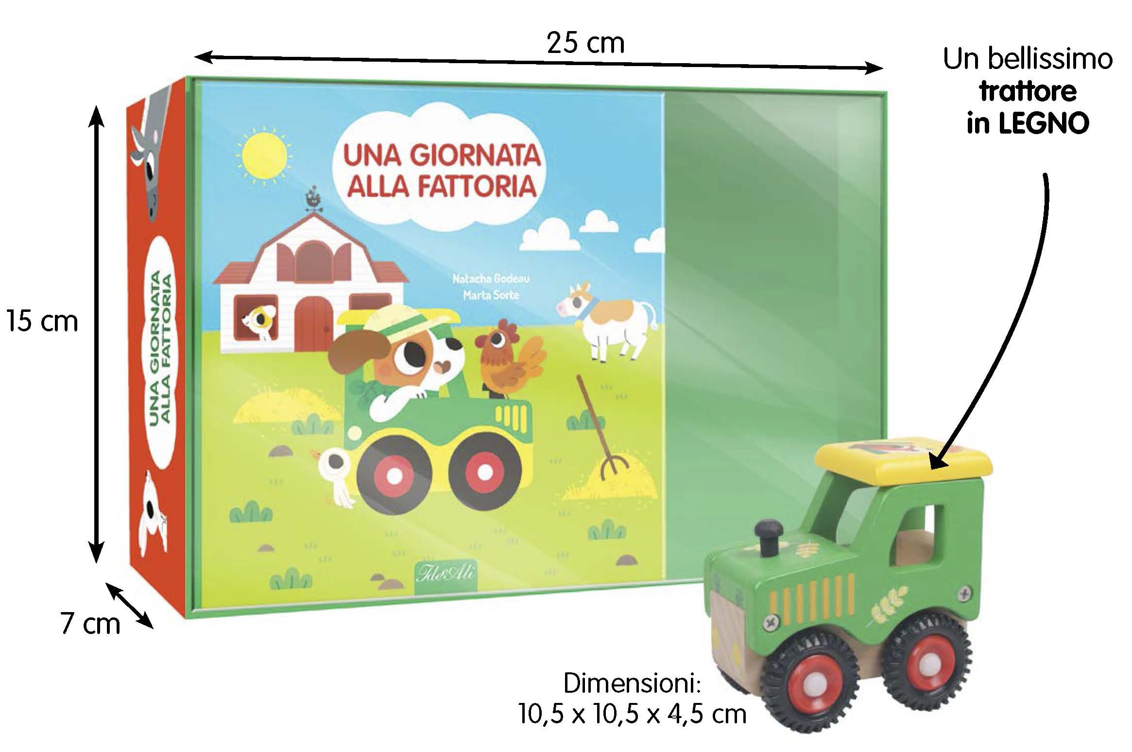 Una giornata alla fattoria. Ediz. a colori. Con gadget book