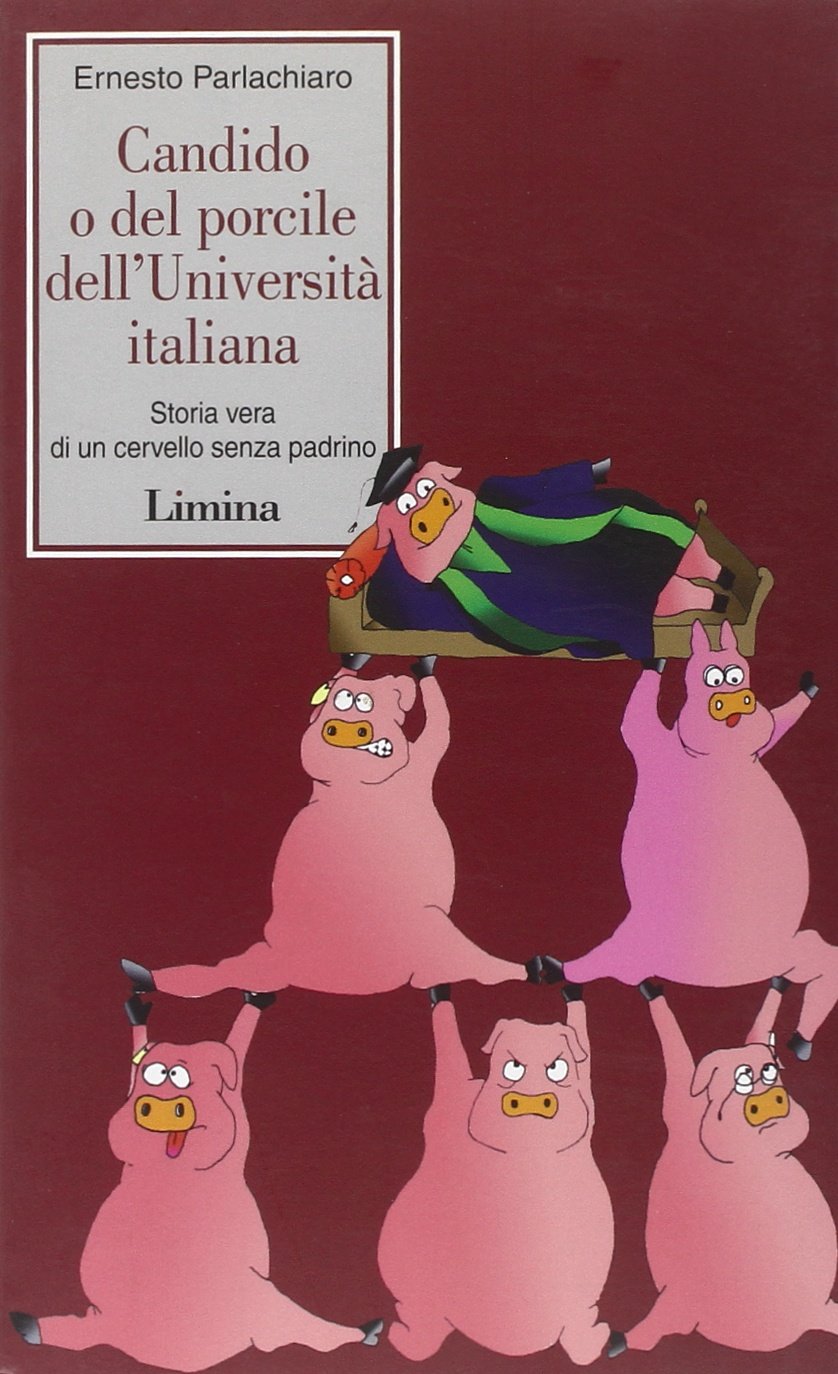 Candido o del porcile dell'università italiana. Storia vera di un cervello senza padrino book