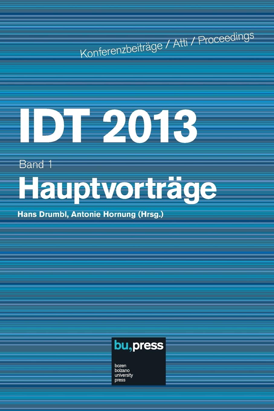 IDT 2013 Band 1 Hauptvorträge Social Sciences