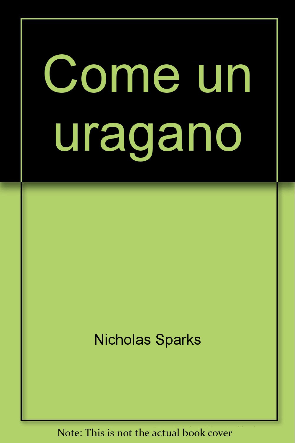 Come un uragano (Super bestseller) Contemporary literature