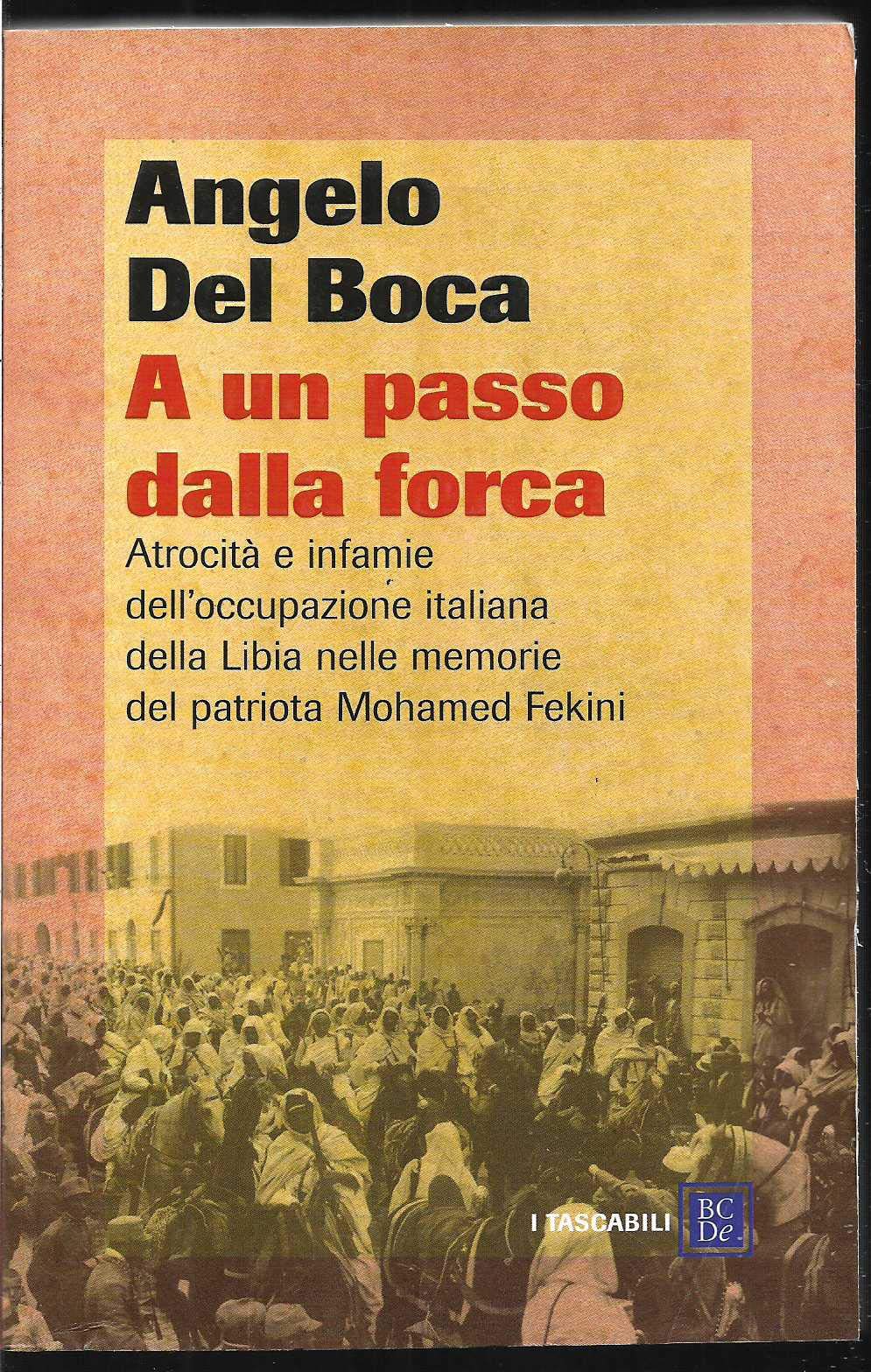 A un passo dalla forca. Atrocità e infamie dell'occupazione italiana della Libia nelle memorie del patriota Mohamed Fekini book