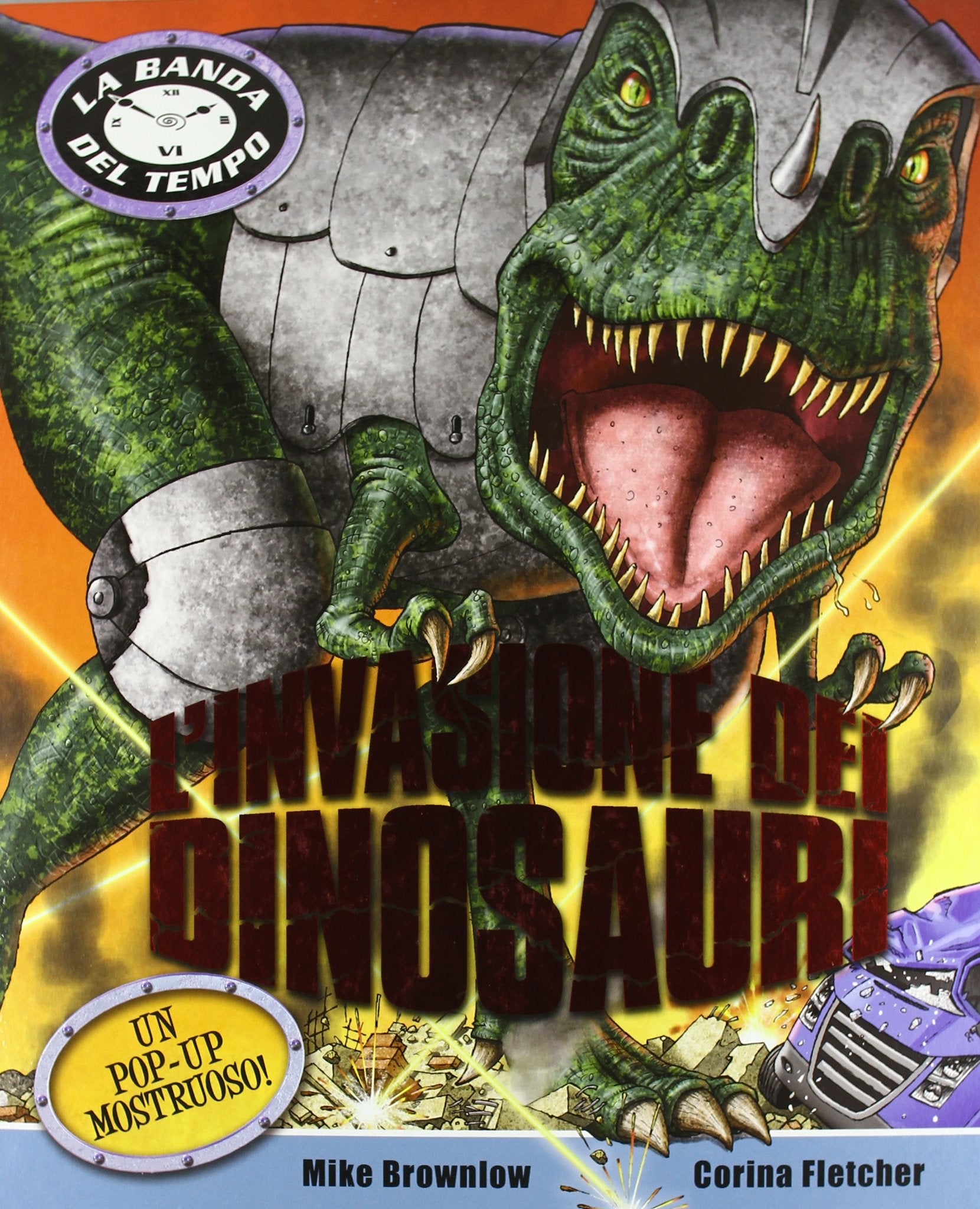 L'invasione dei dinosauri. Libro pop-up. Ediz. illustrata book
