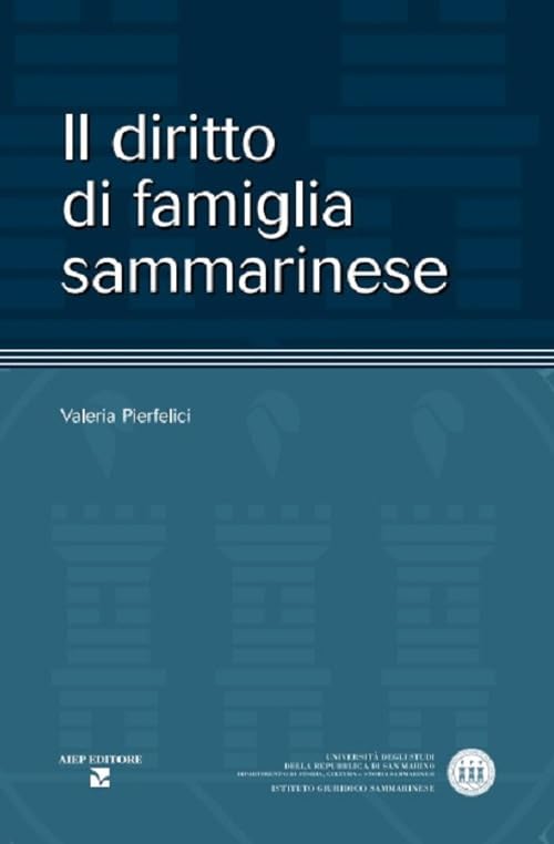 Il diritto di famiglia sammarinese book