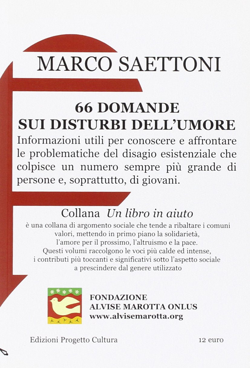 Sessantasei domande sui disturbi dell'umore book