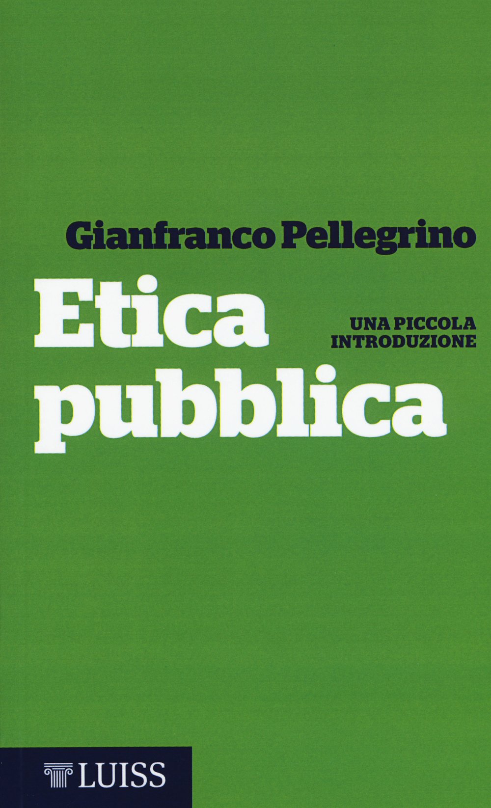 Etica pubblica. Una piccola introduzione book