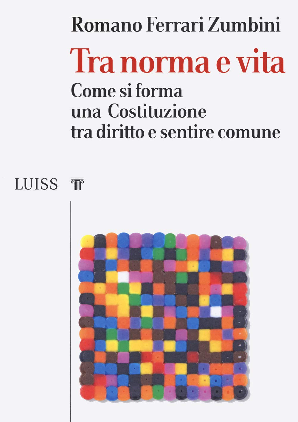Tra norma e vita. Come si forma una Costituzione tra diritto e sentire comune (I capitelli) Law