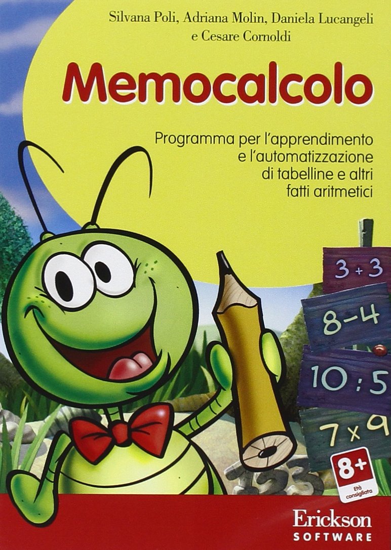 Memocalcolo. Programma per l'apprendimento delle tabelline e di altri fatti aritmetici. CD-ROM book