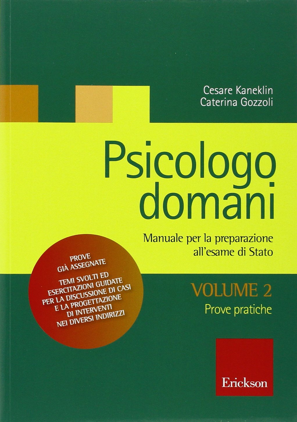 Psicologo domani. Manuale per la preparazione all'esame di Stato. Prova pratica (Vol. 2) book