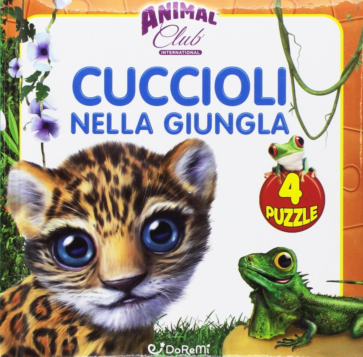 Animal club. Cuccioli nella giungla. Libro puzzle. Ediz. illustrata book
