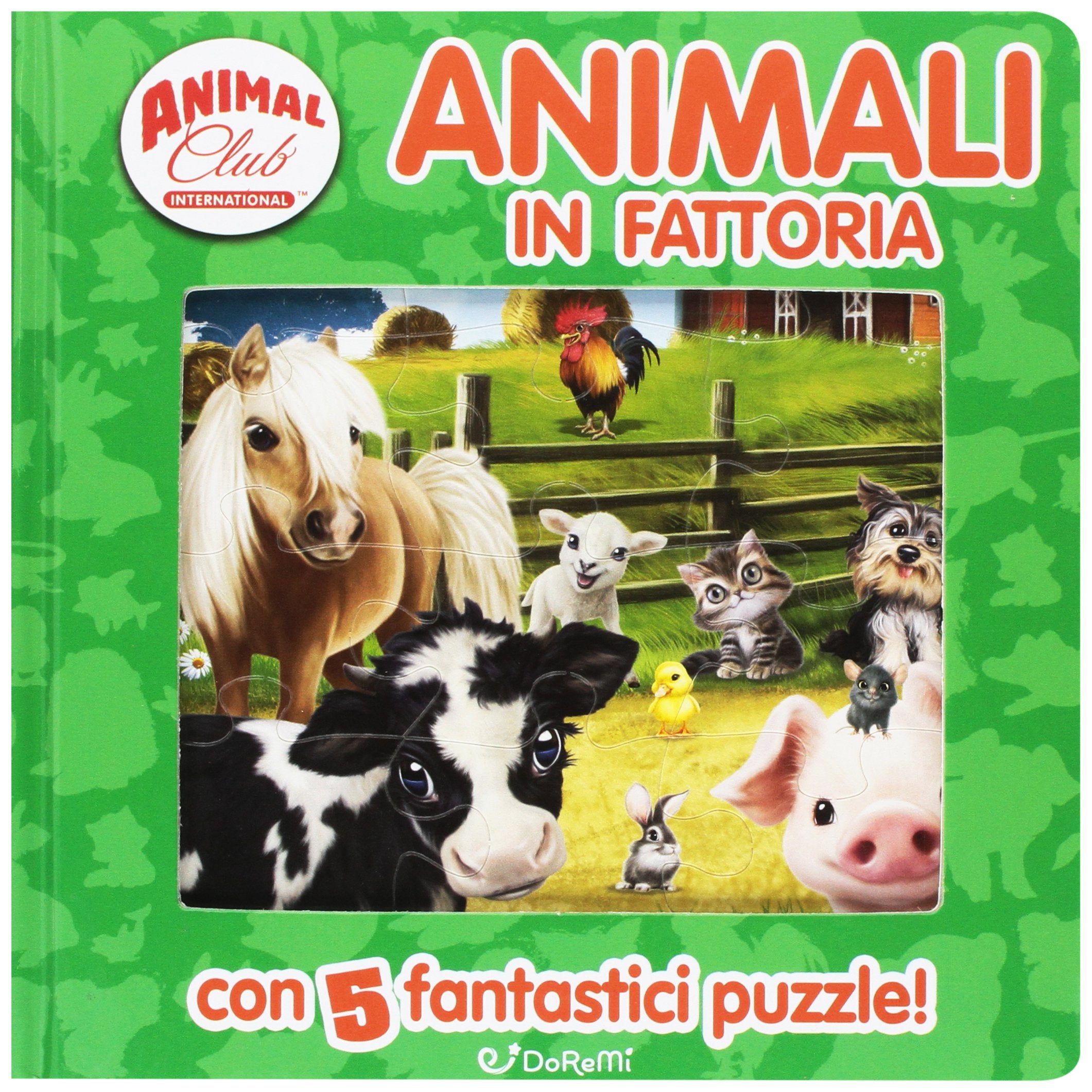 Animal Club. Animali in fattoria. Libro puzzle Tiptoi & Games