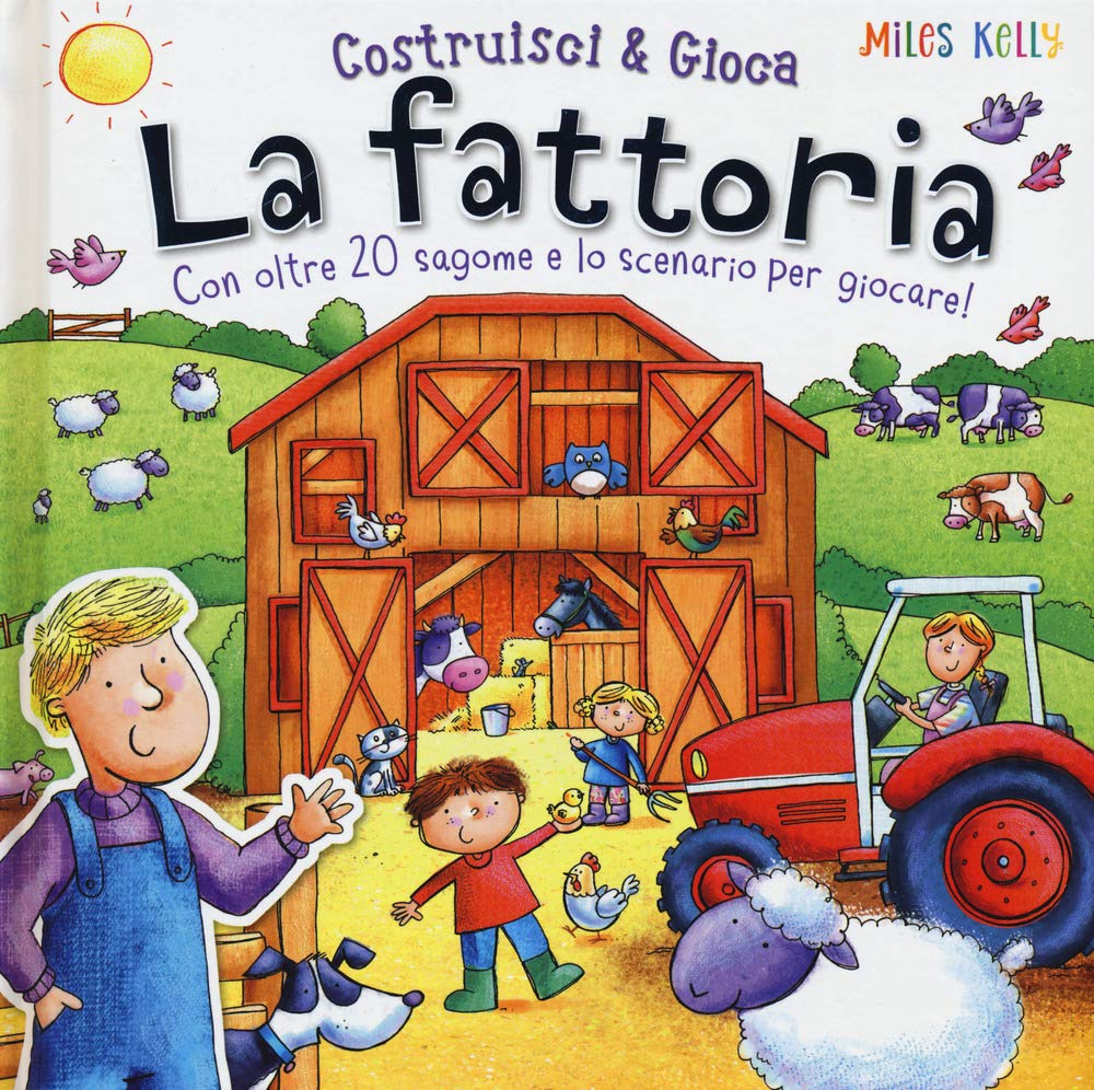 La fattoria. Con oltre 20 sagome e lo scenario per giocare! Costruisci & gioca. Ediz. a colori (Miles Kelly) Tiptoi & Games