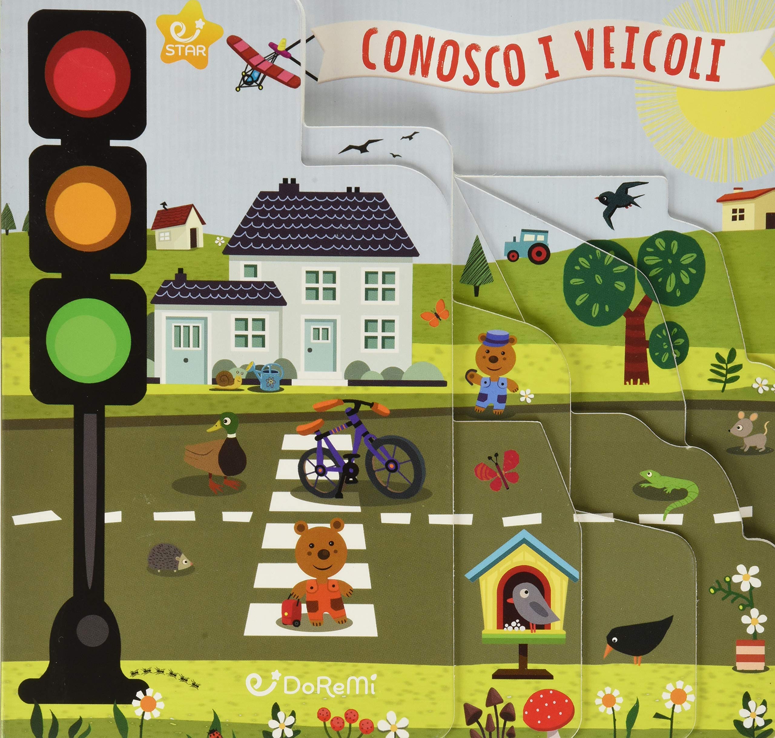 Conosco i veicoli. Rime colorate. Ediz. a colori (Star) Non-fiction