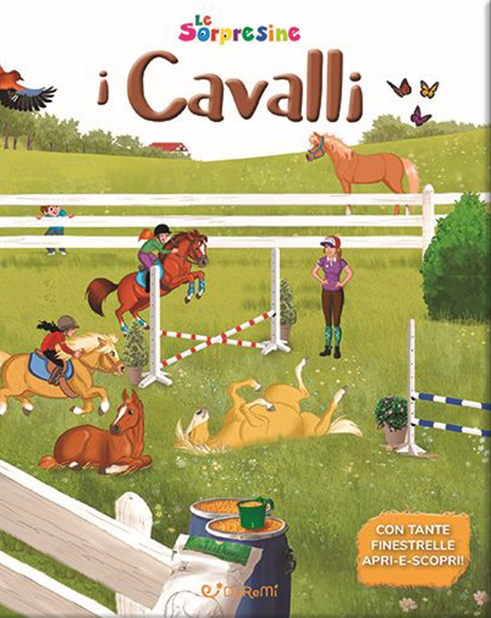 I cavalli. Le sorpresine. Ediz. a colori. Ediz. a spirale Non-fiction