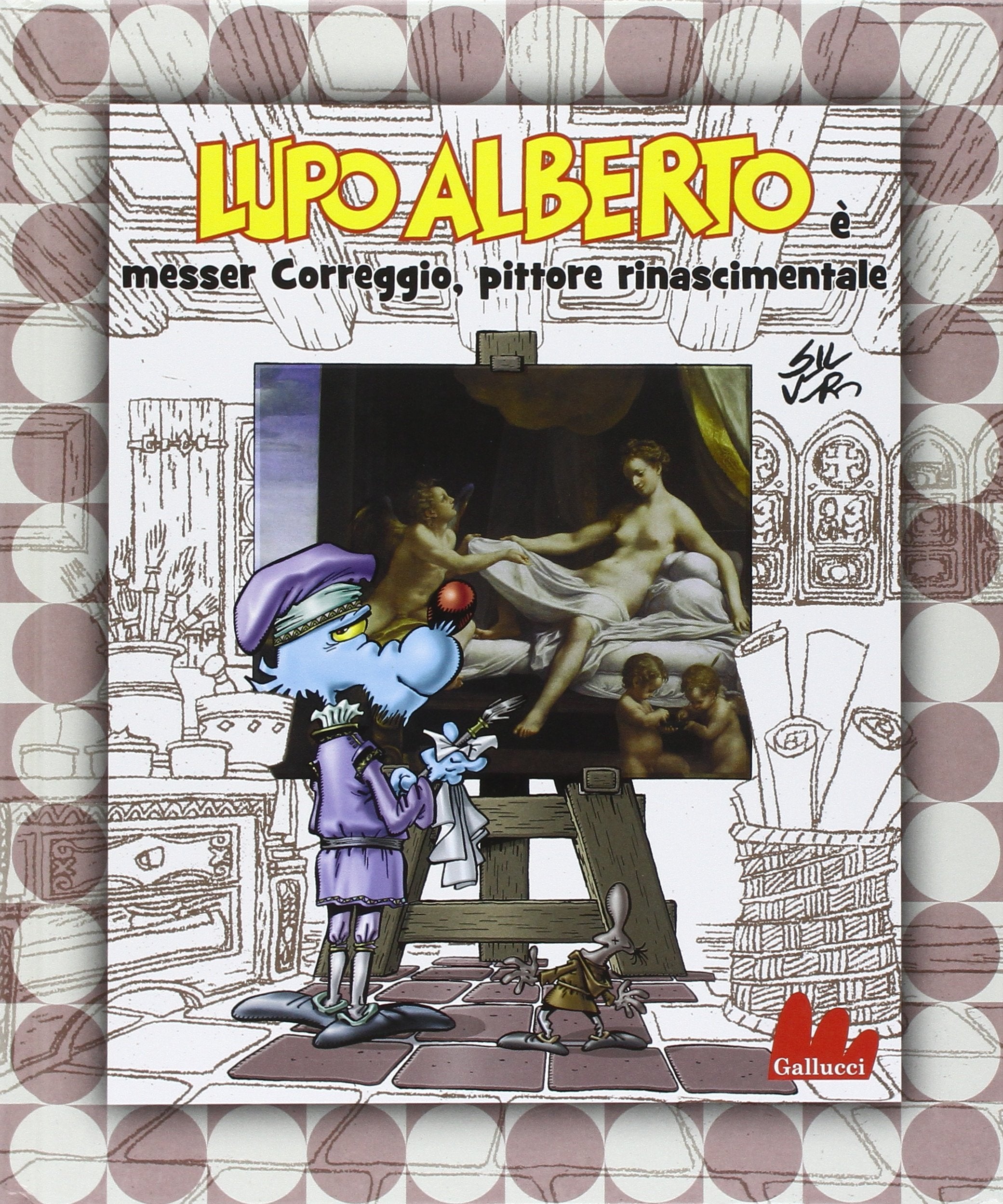 Lupo Alberto è messer Correggio, pittore rinascimentale book