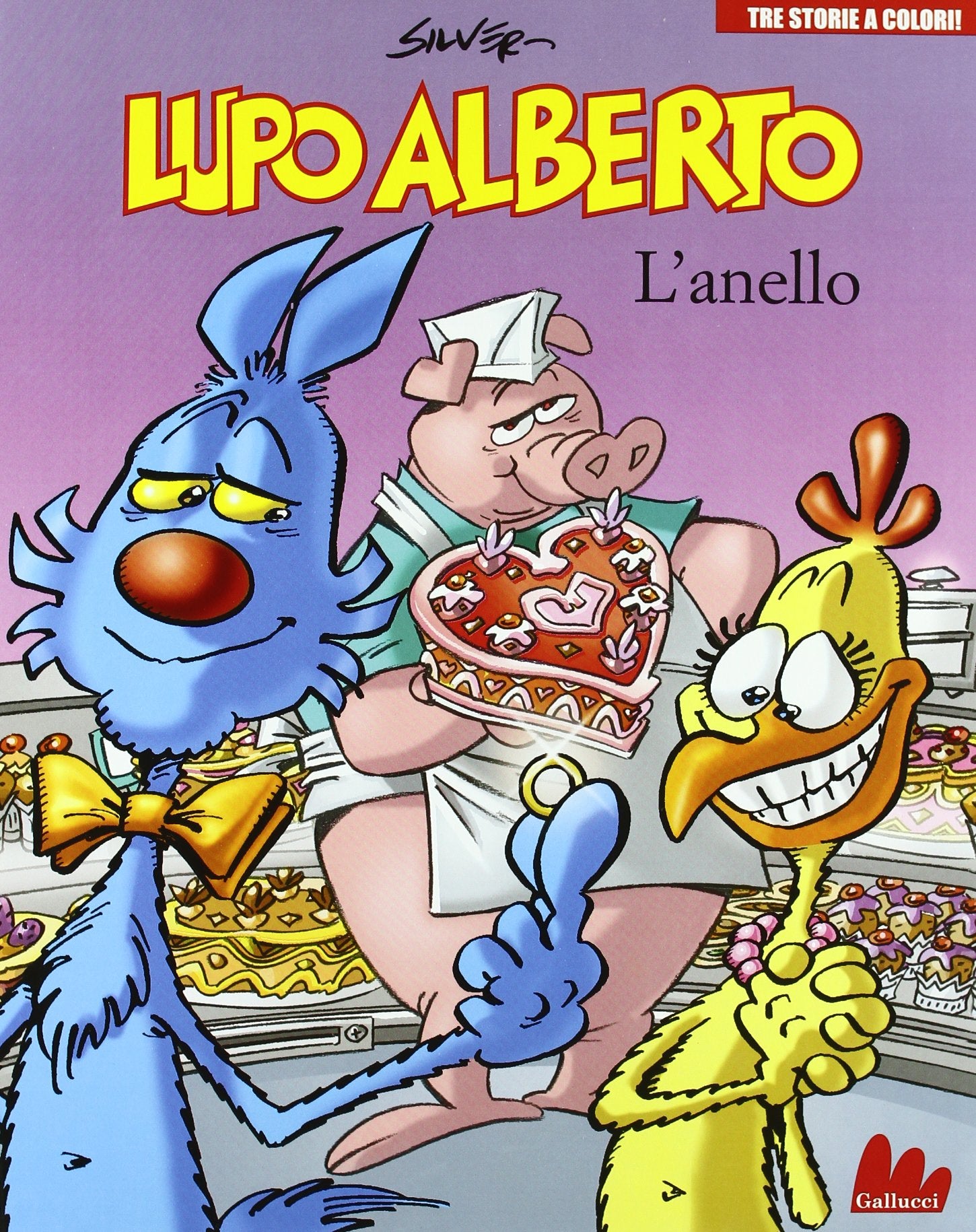 Lupo Alberto. Tre storie a colori. L'anello (Vol. 1) book