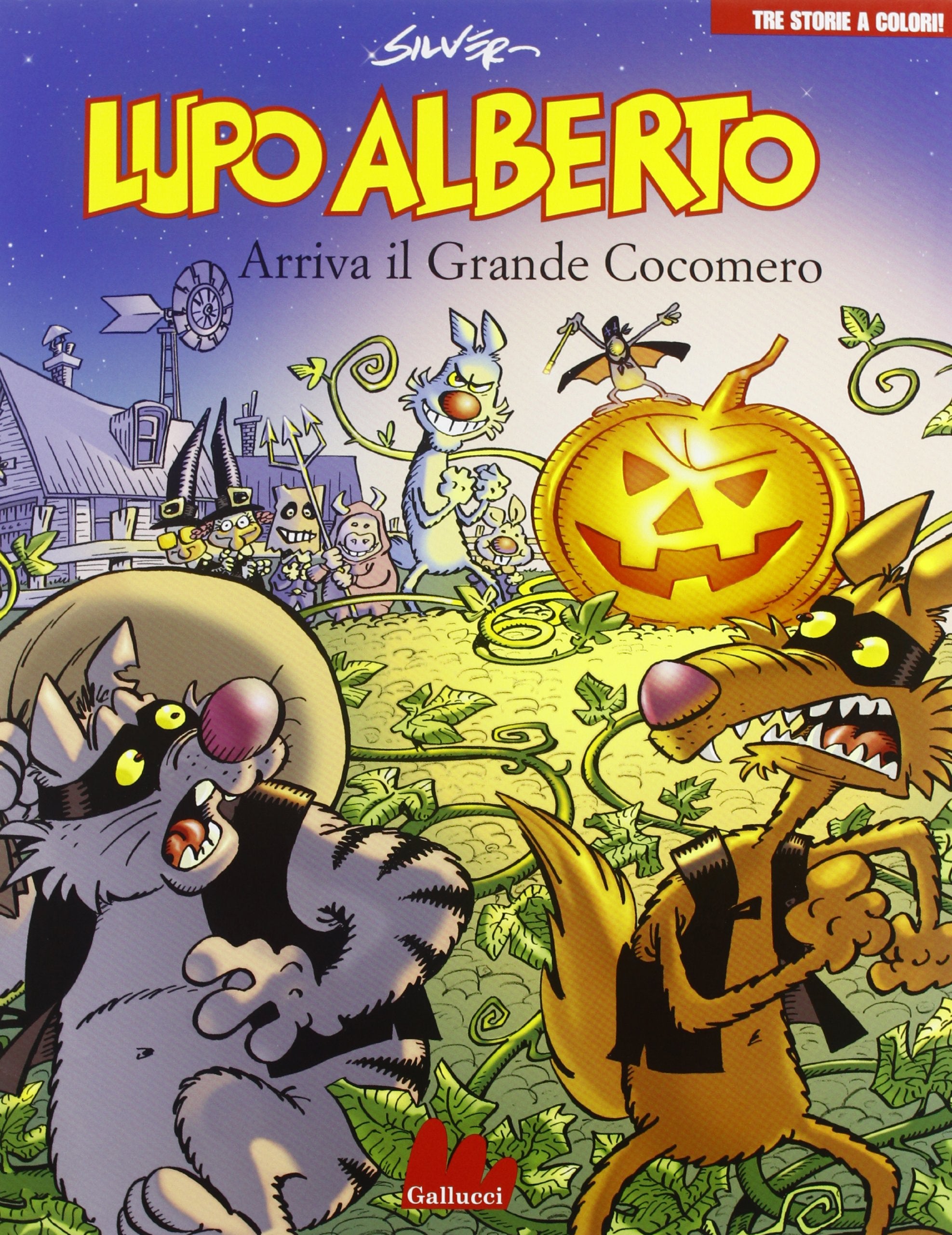 Lupo Alberto. Tre storie a colori. Arriva il grande cocomero (Vol. 5) book