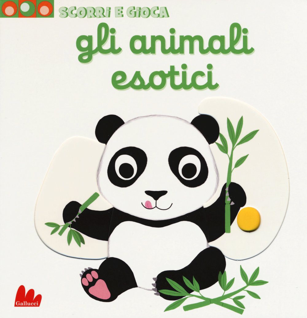 Gli animali esotici. Scorri e gioca book