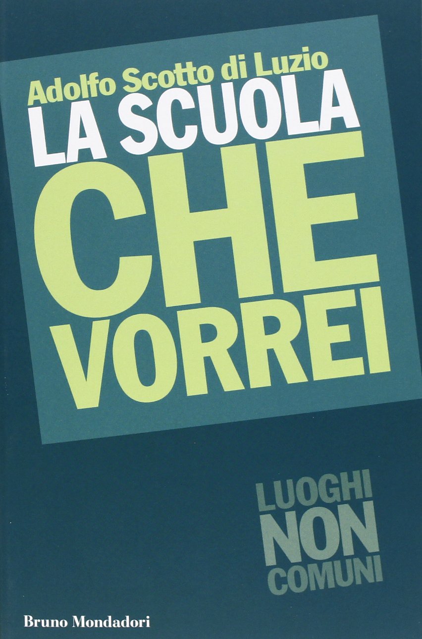 La scuola che vorrei book