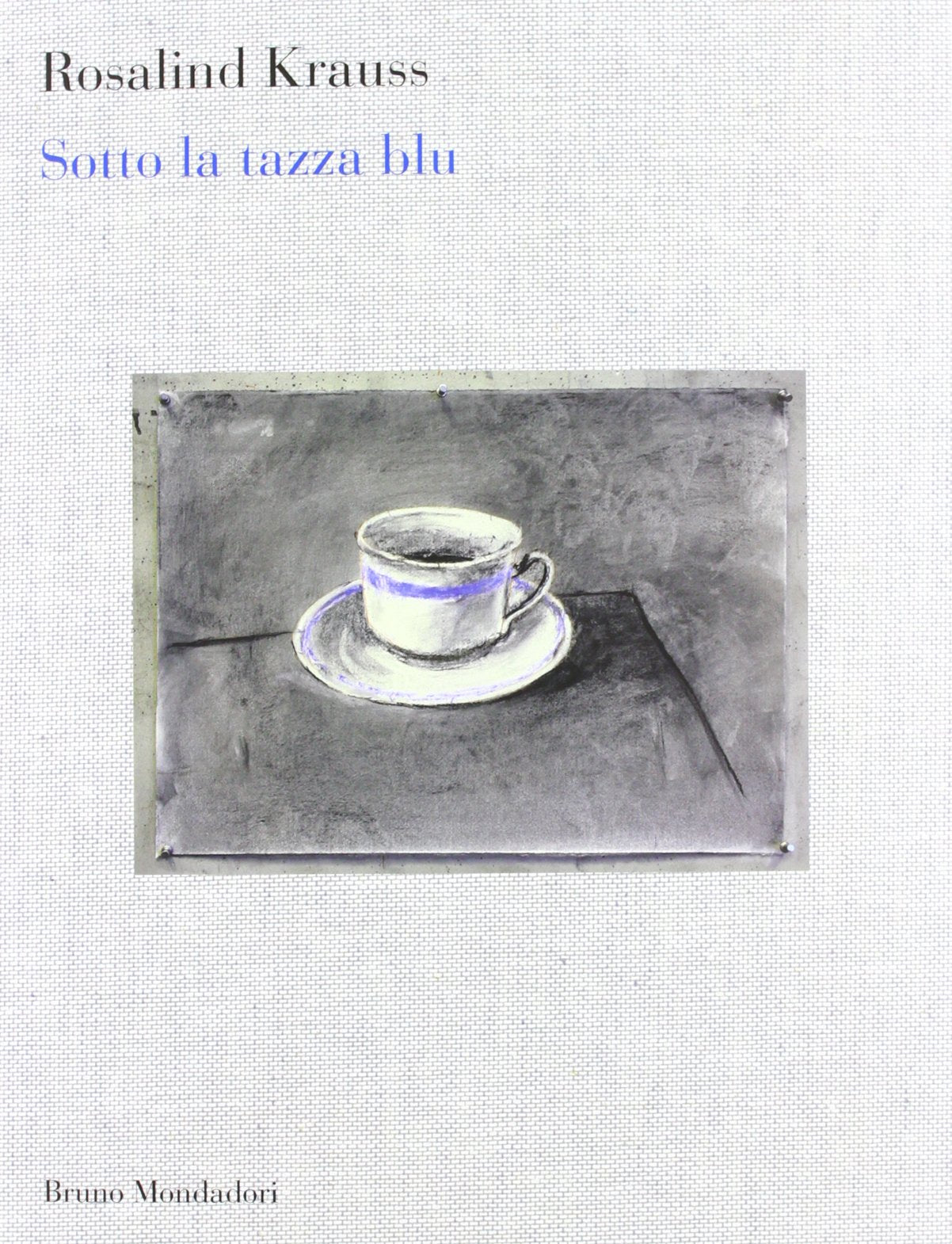 Sotto la tazza blu book