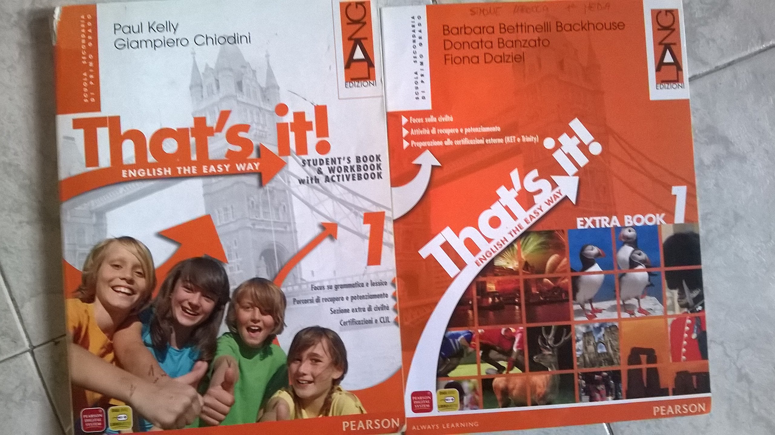 That's it! Extrabook. Per la Scuola media. Con espansione online (Vol. 1) Professional & Reference Books