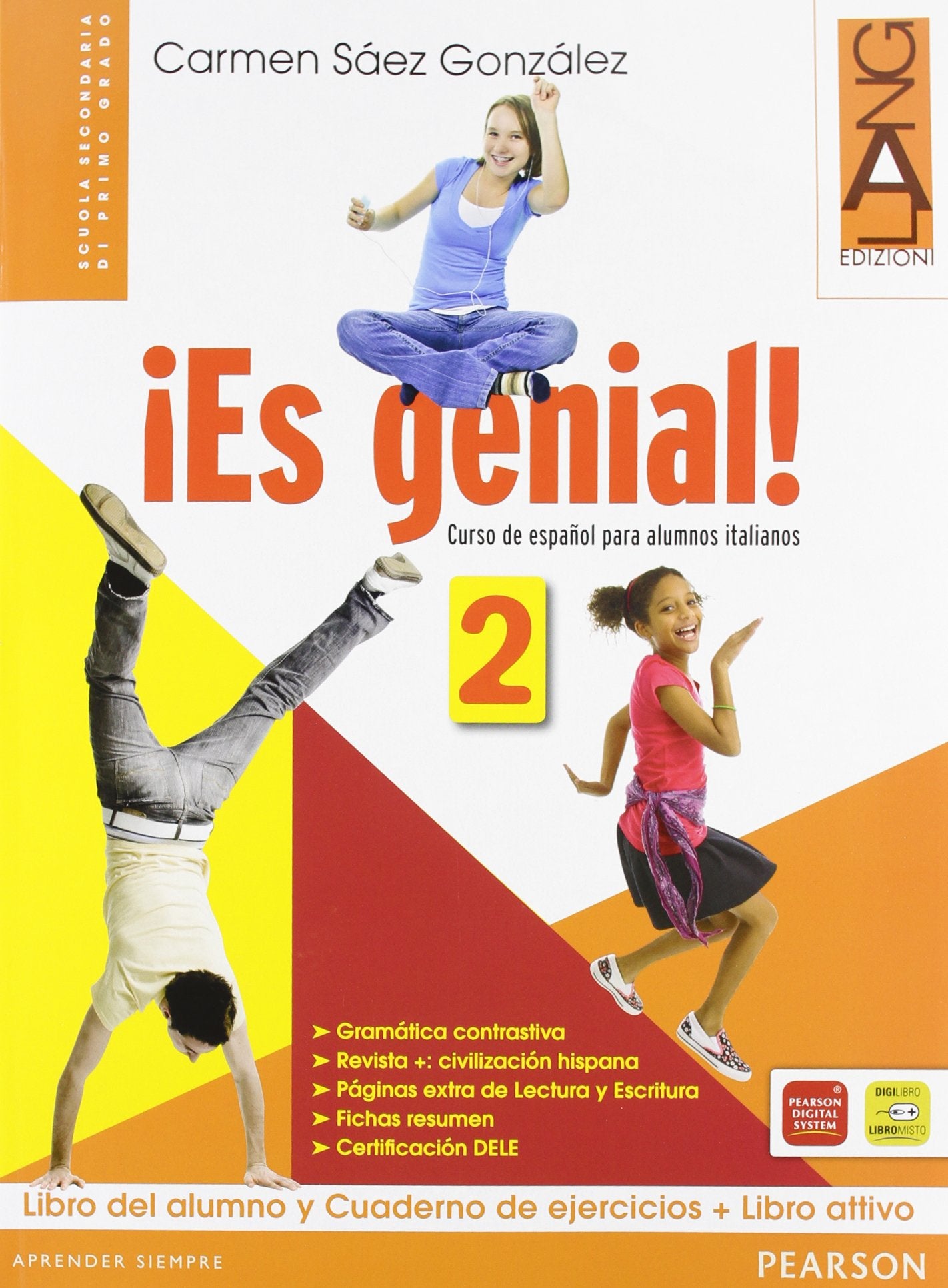 ¡Es genial. Per la Scuola media! Con DVD. Con espansione online (Vol. 2) Professional & Reference Books