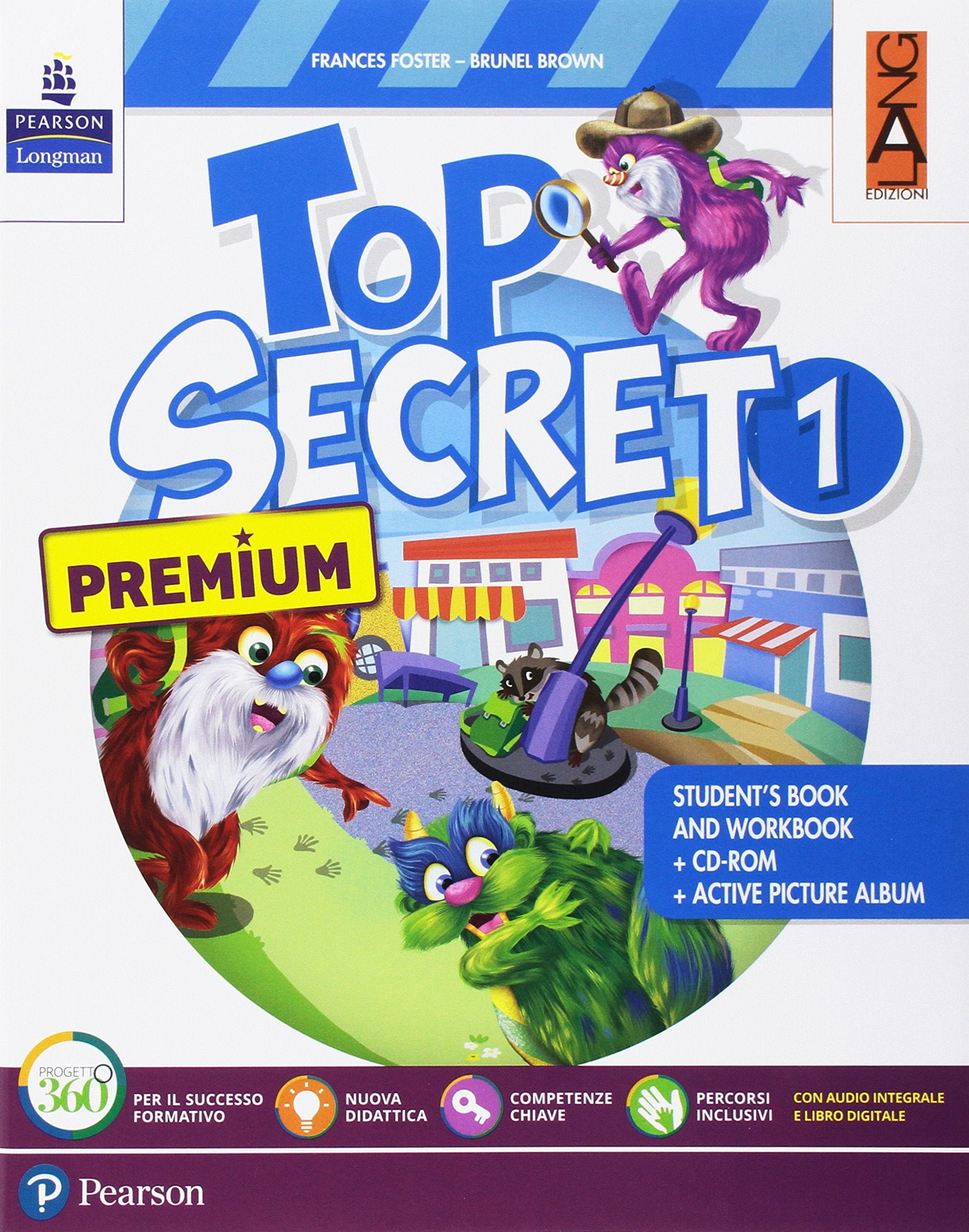 Top secret. Premium. Per la Scuola elementare. Con espansione online. Con CD-ROM (Vol. 1) Professional & Reference Books
