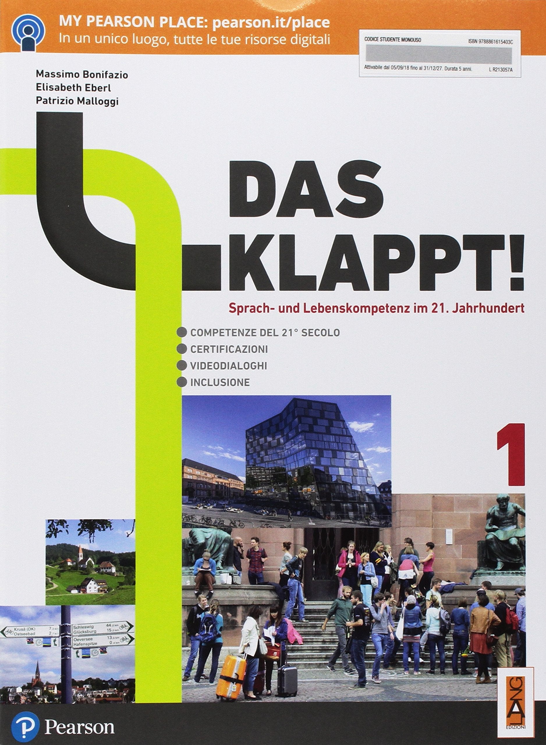 Das klappt! Per il biennio delle Scuole superiori. Con Contenuto digitale per accesso online. Con Contenuto digitale per download (Vol. 1) Professional & Reference Books