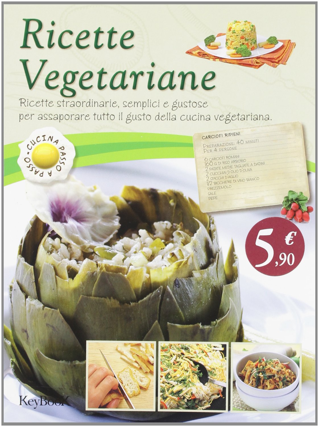 Ricette vegetariane book