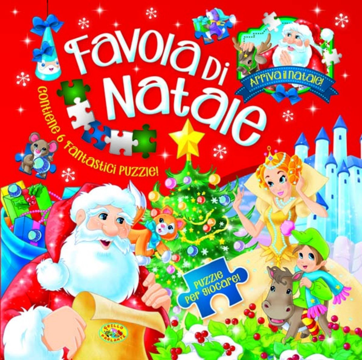 Favola di Natale. Libro puzzle. Ediz. illustrata book